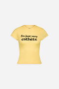 Yellow Baby Tee